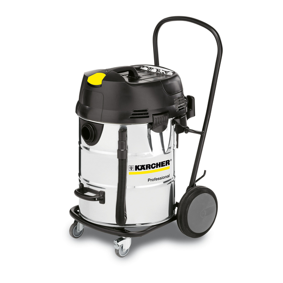 Kärcher NT 72/2 Eco Tc Betriebsanleitung