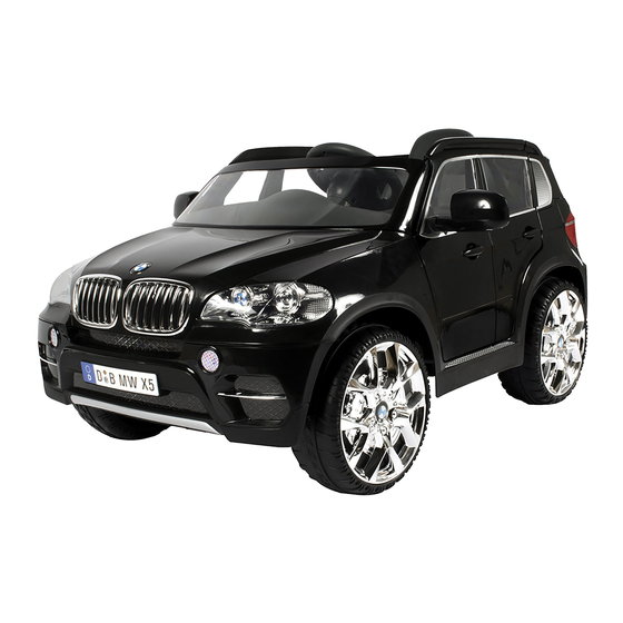 Rollplay BMW X5 SUV PREMIUM Handbücher