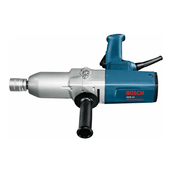 Bosch GDS 24 Professional Originalbetriebsanleitung