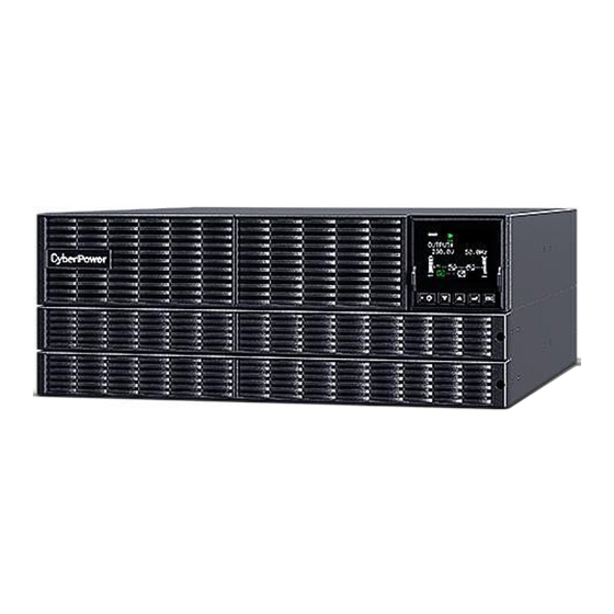 CyberPower OLS4KERT4UA Installation Und Betriebsanleitung