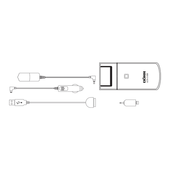 Dorr LCD-2 Bedienungsanleitung