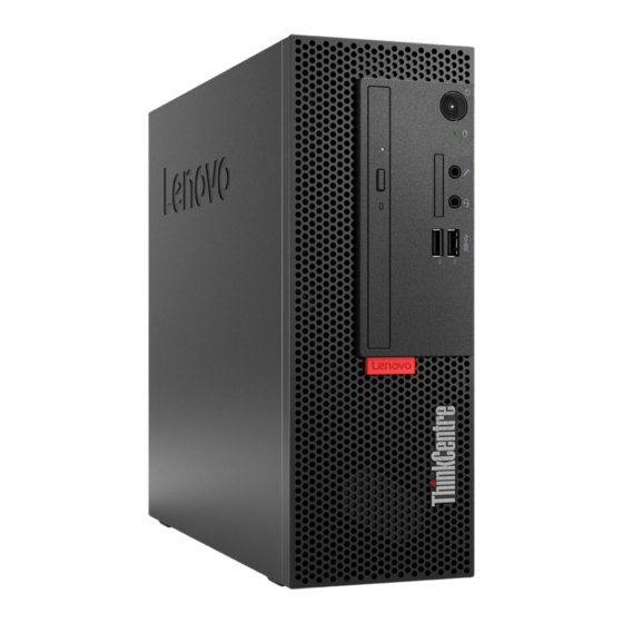 Lenovo ThinkCentre M720e Einrichtungsanleitung