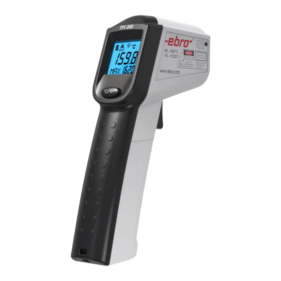 ebro TFI 260 Handbuch