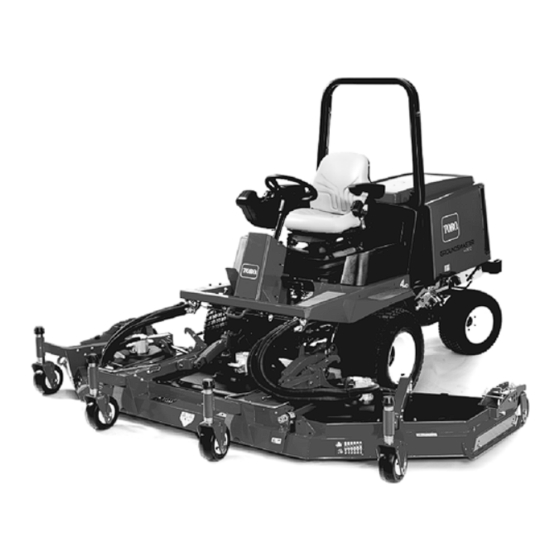 Toro Groundsmaster 4100-D Bedienungsanleitung