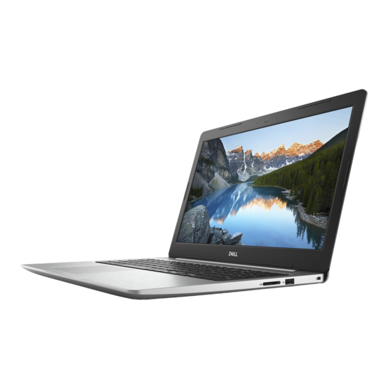 Dell Inspiron 15 5000 Einrichtung Und Technische Daten