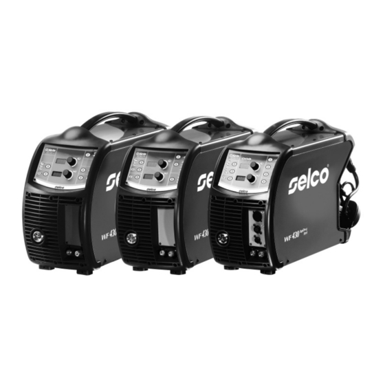 Selco WF 430 ArcDrive Classic Betriebsanweisung