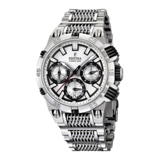 Festina F16774 Betriebsanleitung