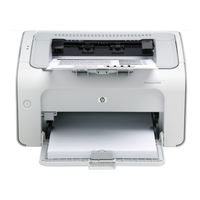 HP LaserJet P1000 Leitfaden Zur Inbetriebnahme