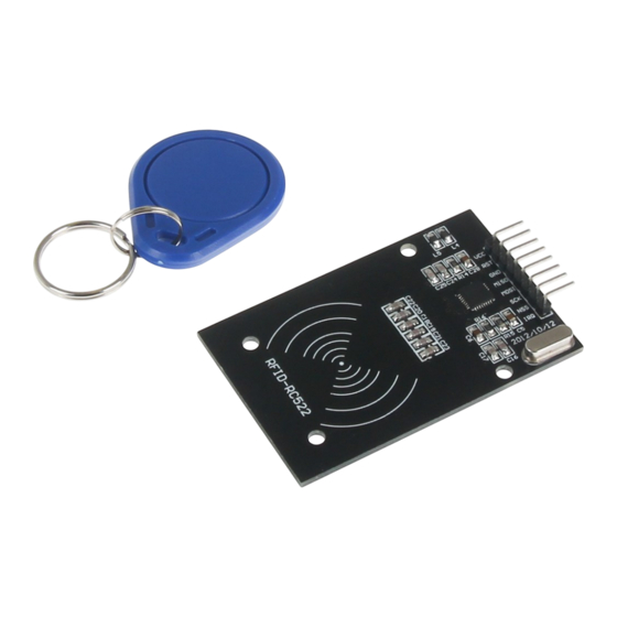 Joy-it RFID RC522 Bedienungsanleitung