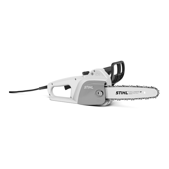 Stihl MSE 141 C Gebrauchsanleitung