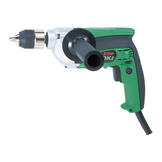 HIKOKI D 10VF Bedienungsanleitung