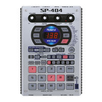 Roland SP-404 Bedienungsanleitung