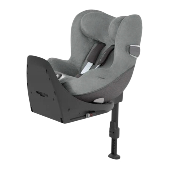 Cybex Platinum Sirona T i-SIZE Bedienungsanleitung