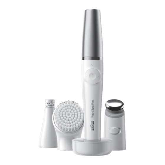 Braun FaceSpa Pro Bedienungsanleitung