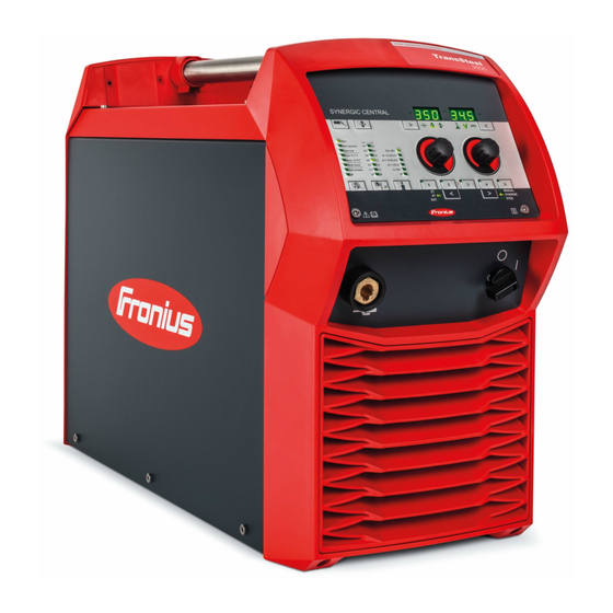 Fronius TransSteel 3500 Kurzanleitung