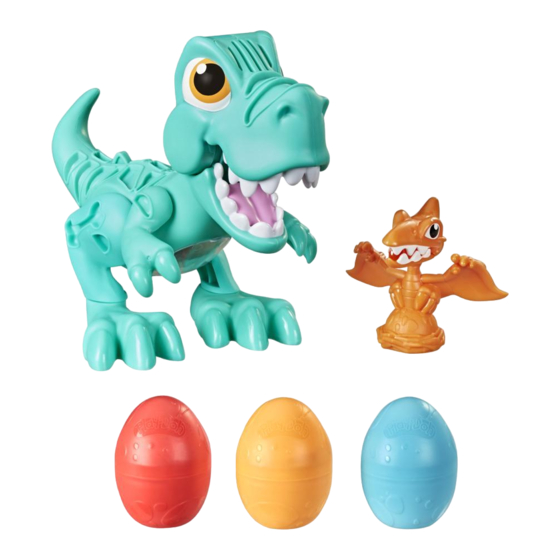 Hasbro Play-Doh DINO CREW Bedienungsanleitung