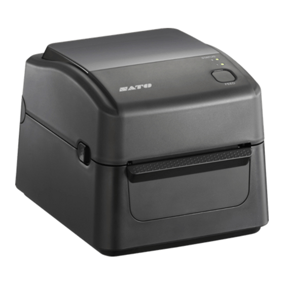 SATO WS408DT Bedienungsanleitung