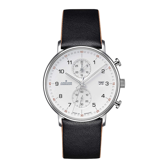 Junghans J645.85 Bedienungsanleitung