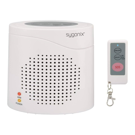 Sygonix DD01 Bedienungsanleitung