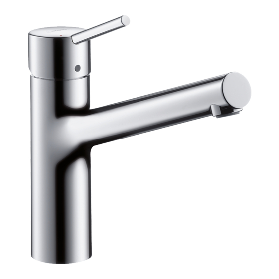 HANSGROHE Talis M52 170 1jet 32851000 Gebrauchsanleitung, Montageanleitung