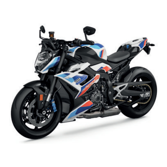BMW Motorrad M 1000 R 2022 Betriebsanleitung