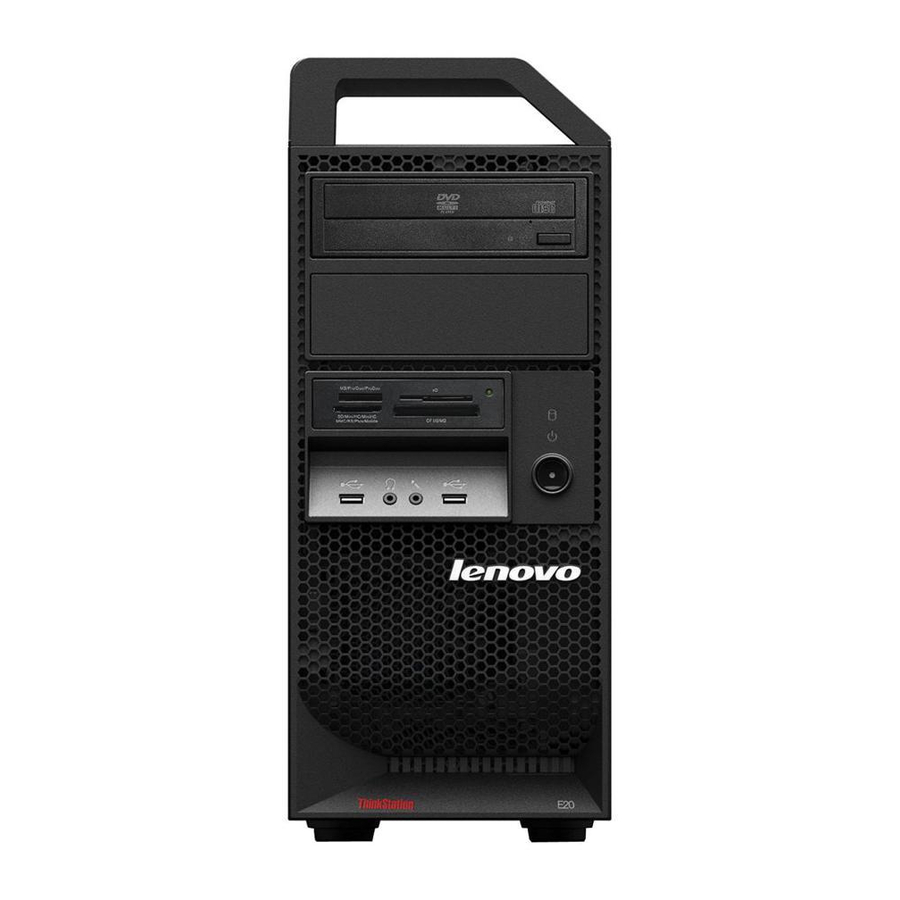 Lenovo ThinkStation e20 Benutzerhandbuch