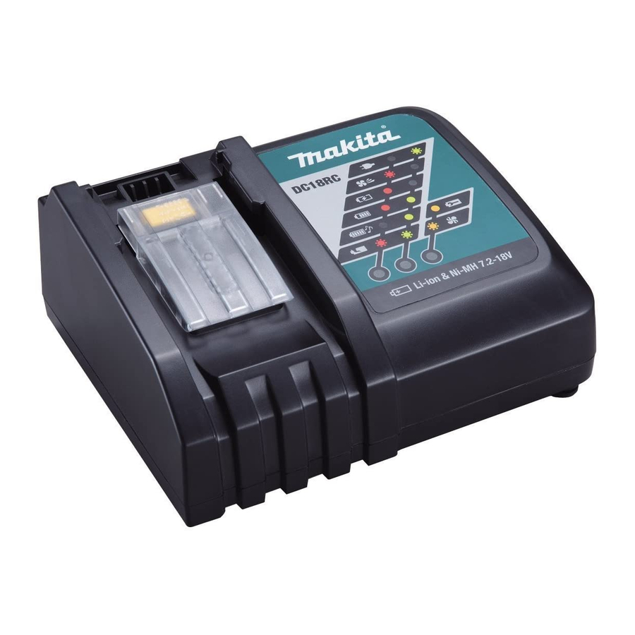 MAKITA DC18RA BETRIEBSANLEITUNG Pdf-Herunterladen | ManualsLib