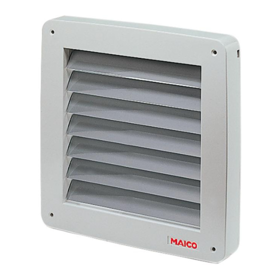 MAICO MK 20 MONTAGEANLEITUNG Pdf-Herunterladen | ManualsLib