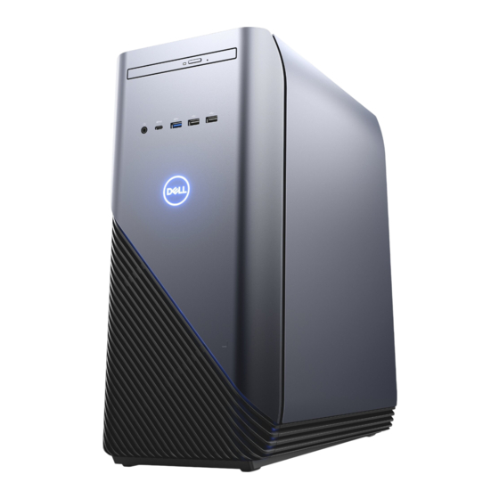 Dell Inspiron series Einrichtung Und Technische Daten