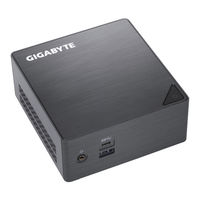 Gigabyte BRIXs Schnellstartanleitung