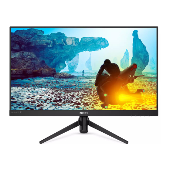 Philips Momentum 242M8 Bedienungsanleitung