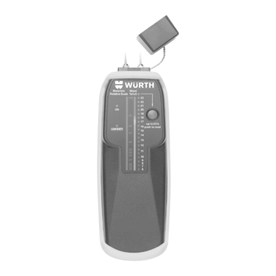 Würth 0715 53 188 Bedienungsanleitung
