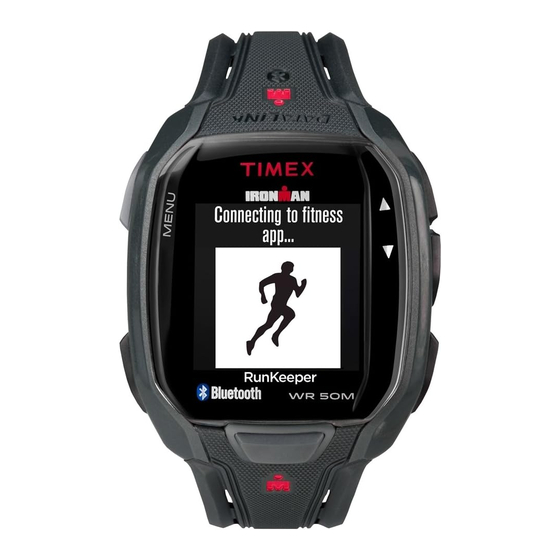Timex IRONMAN Run x50+ Kurzanleitung