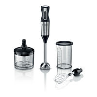 Bosch ErgoMixx MSM6 Gebrauchsanleitung