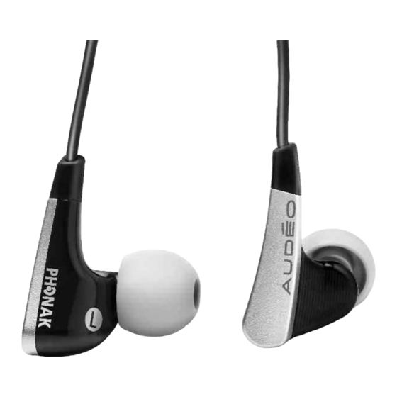 Phonak Audeo PFE 111 Bedienungsanleitung