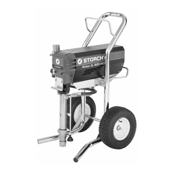 Storch Airless SL 1600 HD Handbuch