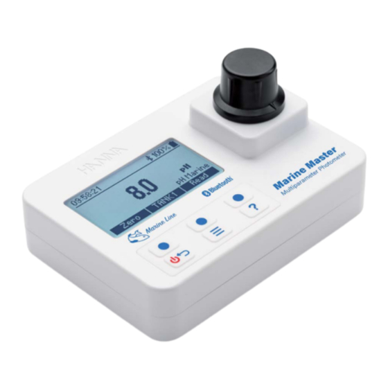 Hanna Instruments HI97105 Bedienungsanleitung