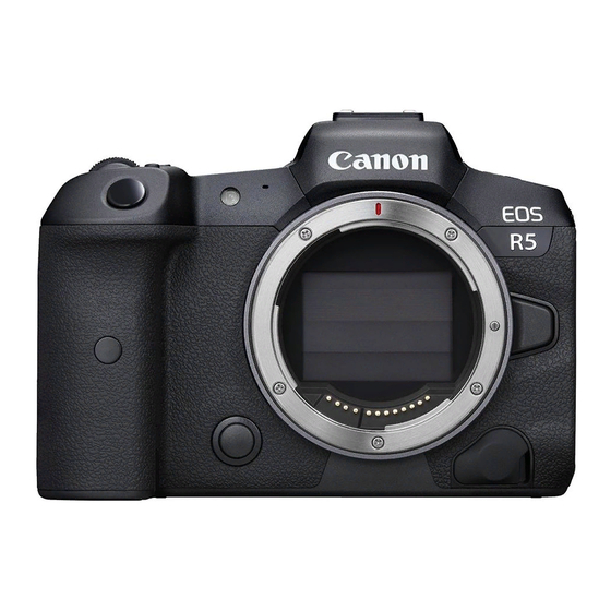 Canon EOS R5 Handbücher