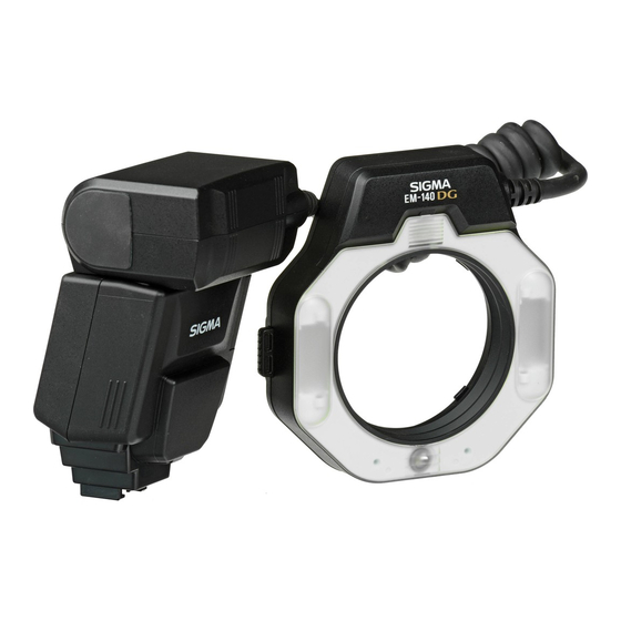 Sigma EM-140 DG Bedienungsanleitung