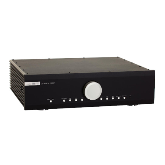 Musical Fidelity M6 PRE Bedienungsanleitung