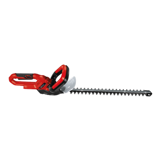 EINHELL GC-HS 18 Li Originalbetriebsanleitung