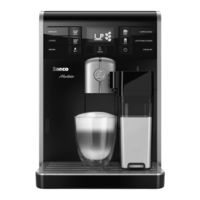Saeco Moltio HD8769 Bedienungsanleitung