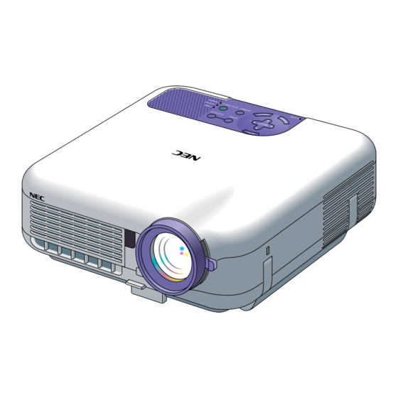 NEC LT260K Bedienungsanleitung