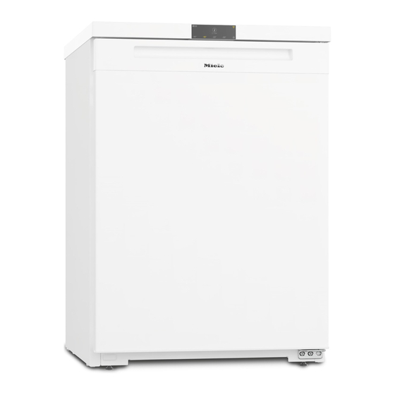 Miele FN 4002 Serie Gebrauchs- Und Montageanweisung