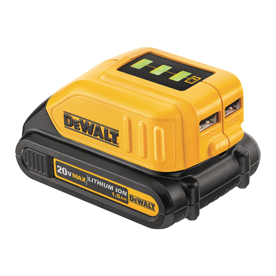DeWalt DCB090 Bersetzt Von Den Originalanweisungen