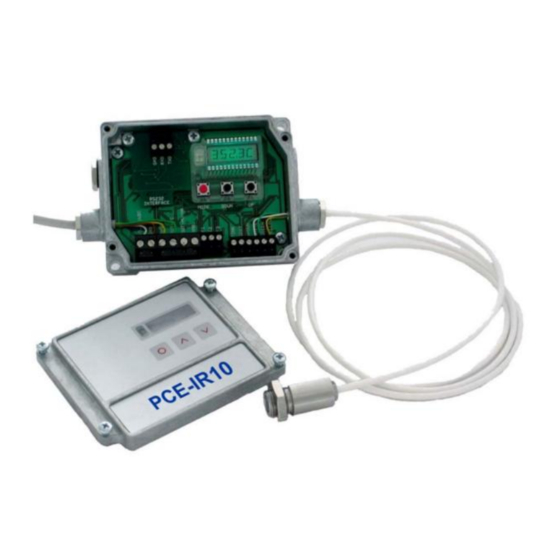 PCE Instruments PCE-IR10 Bedienungsanleitung