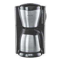 Philips Cafe Gaia HD7544/20 Bedienungsanleitung