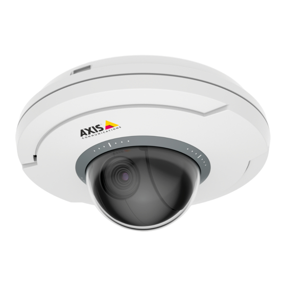 Axis Communications M5075-G Benutzerhandbuch