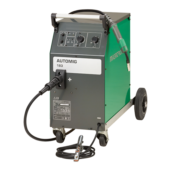 Migatronic Automig-Serie 223 Betriebsanleitung