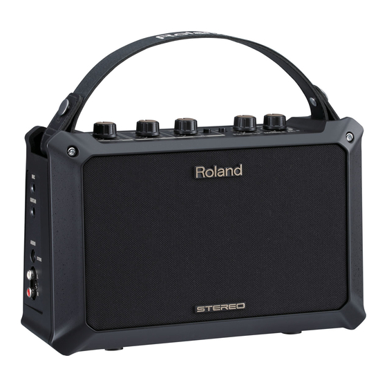 Roland MOBILE AC Bedienungsanleitung